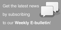 Subscribe to the Weekly E-bulletin